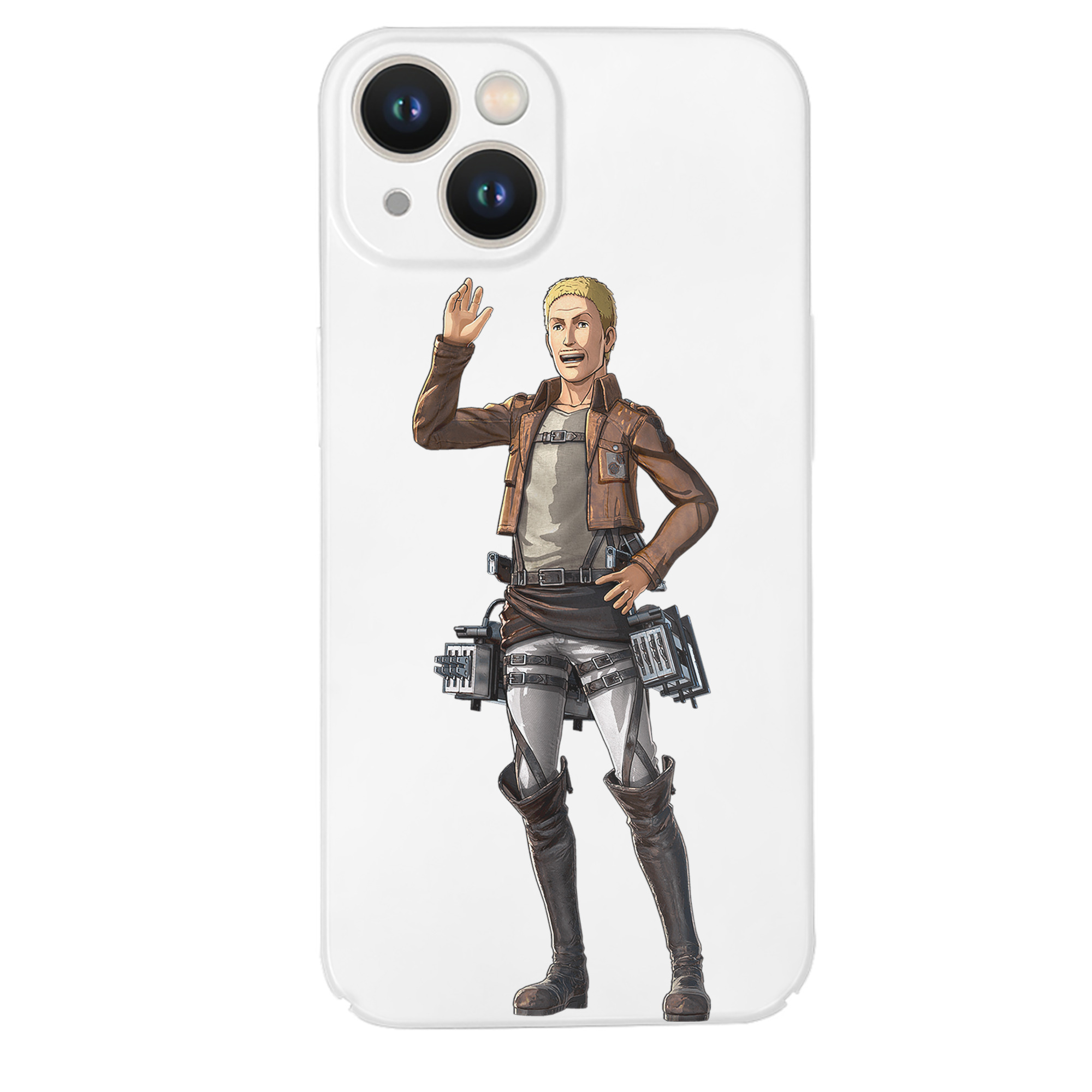 （画像用） 進撃の巨人 ハンネス Attack on Titan Hannes 【iPhone 14シリーズ対応】ハードケース